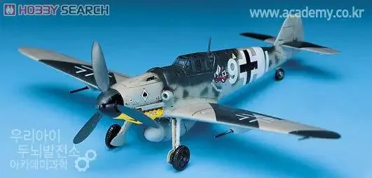 Academy AC12467 1/72 MESSERSCHMITT BF109G-6  PLASTIC MODEL kit