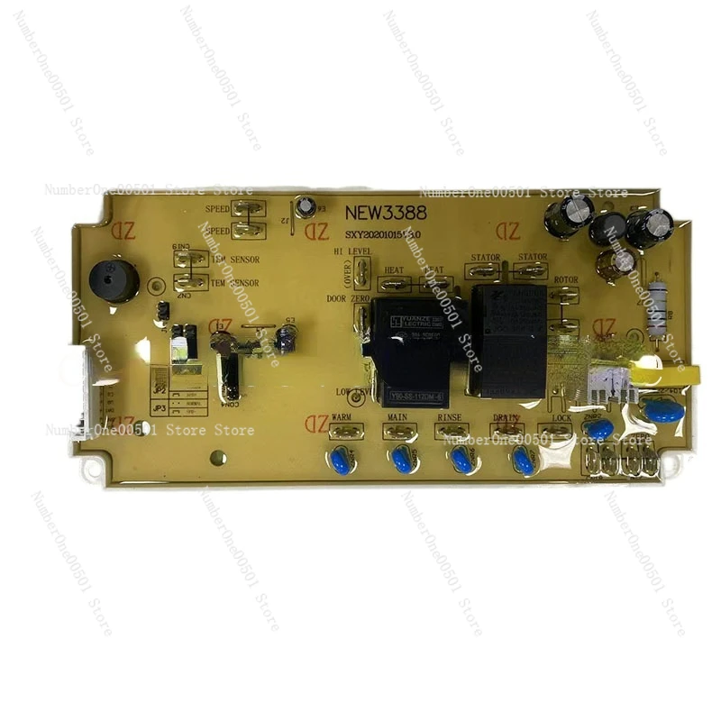 Universal Conversion Computer Board for Drum Washing Machine Spare Parts Sxy3388 under String Excitation Mode