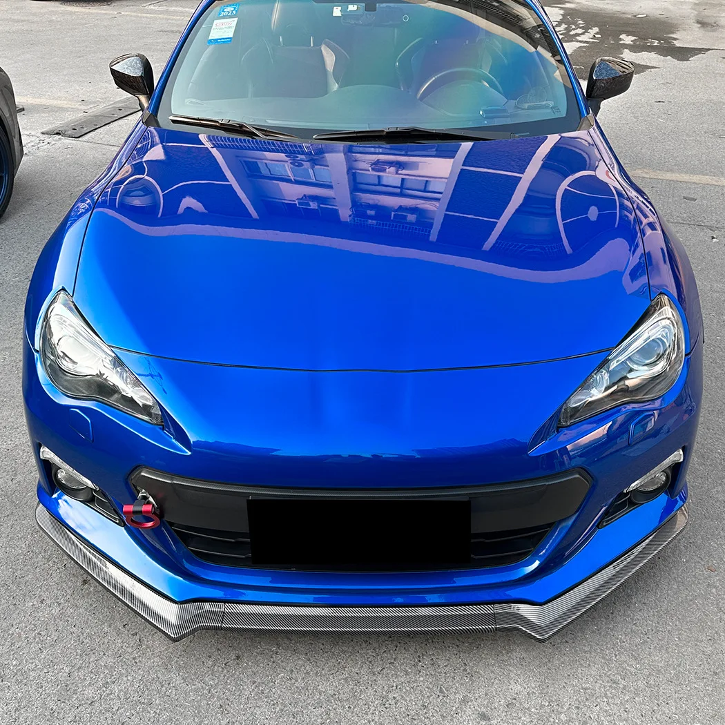 

For Subaru BRZ 2013-2016 Front Bumper Lip Splitter Spoiler Gloss Black ABS Plastic