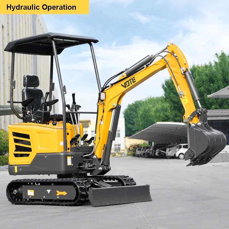 EPA certification 1.8 Ton Mini Excavator Hydraulic Mini Excavator Small Construction Excavator