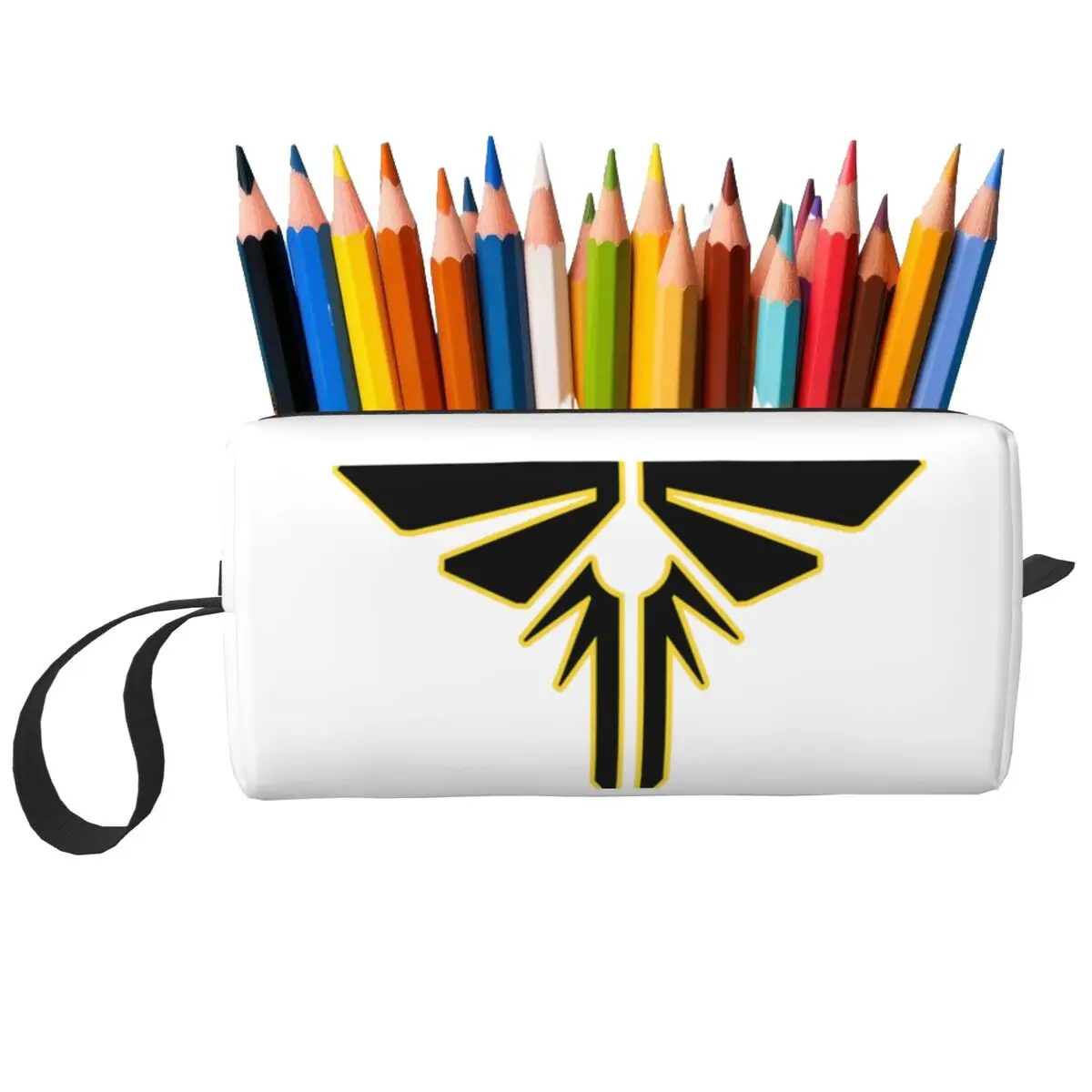 

Last Of Us Part II Firefly Light Eroded Pencil Case for Boy Girl School Pen Box Pencil Bag Women Cosmetic Bag Organizer Pouch