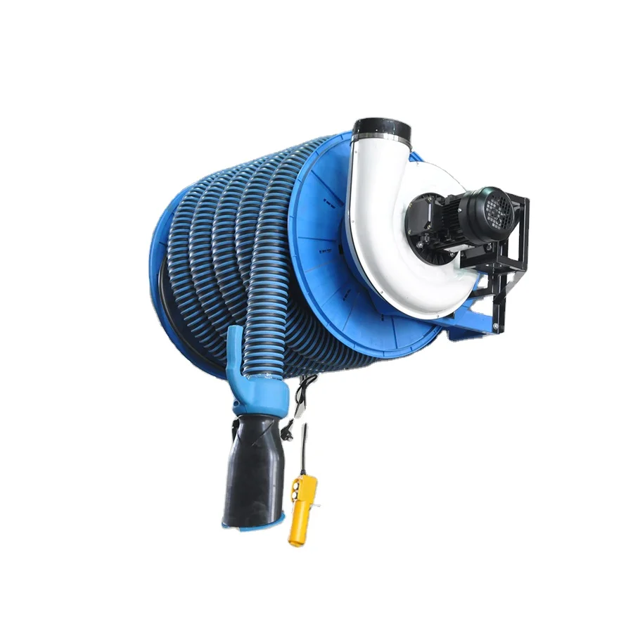 

Fengshen Auto Fume Hose Reel System Remote Exhaust Extraction Repair Shop Vehicle Equipment Car Factory Products