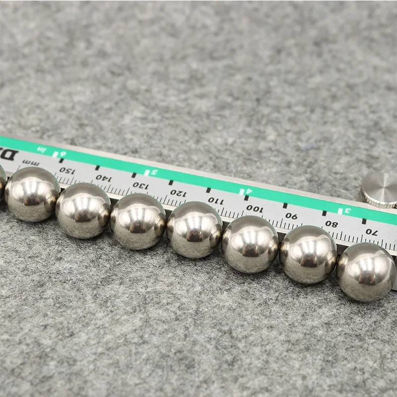 304 Stainless Steel Balls 2-20mm Solid Smooth Bearing Steel Solid Ball No Rust Corrosion Resistant Spherical Bead Skate Bearings