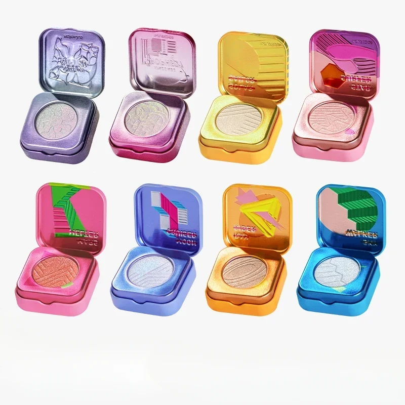 Original Genuine Kaleidos Kaleidoscope Space Age Highlighter Chameleon Fine Glitter Face Highlighter All-in-One Palette Cosmetic