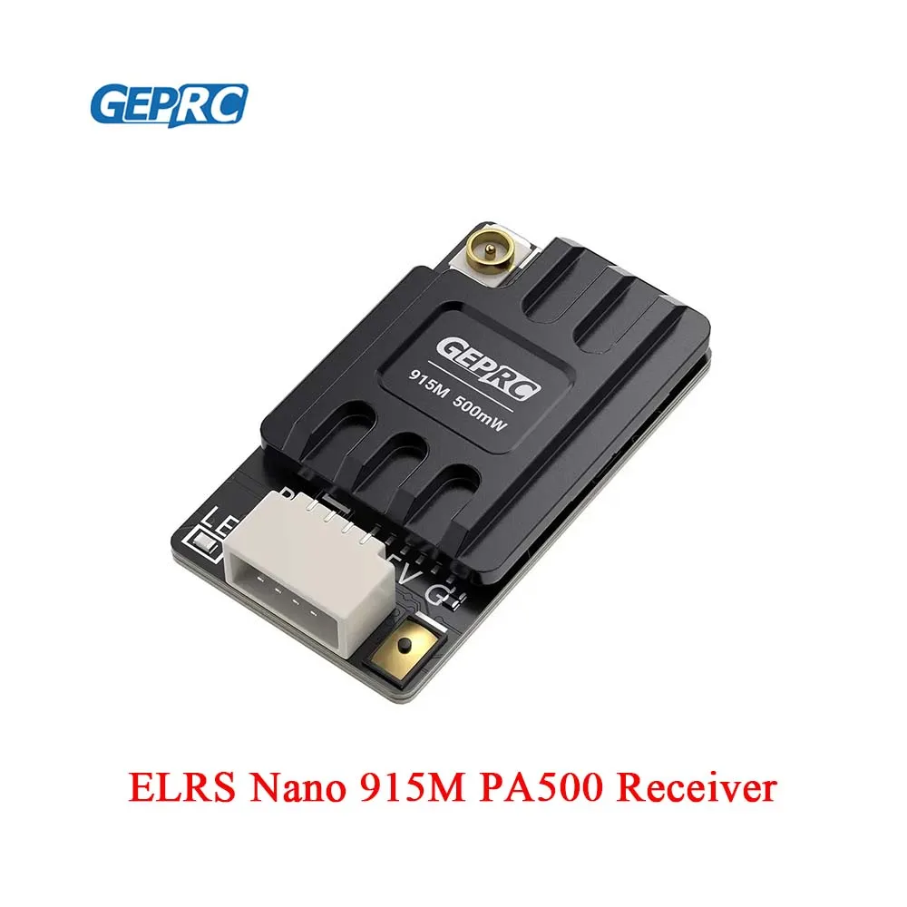 

GEPRC ELRS Nano 915M PA500 Receiver 500mW 25Hz 200Hz Top Choice for DIY RC FPV Quadcopter Longrange Drone Parts