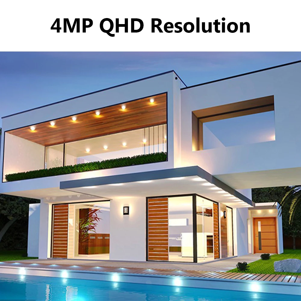 IMOU Outdoor 4MP QHD Full Color Wifi IP Camera Two-Way Talk Active Deterrence Dual Antenna Built-in Hotspot 4-Mode Night Vision