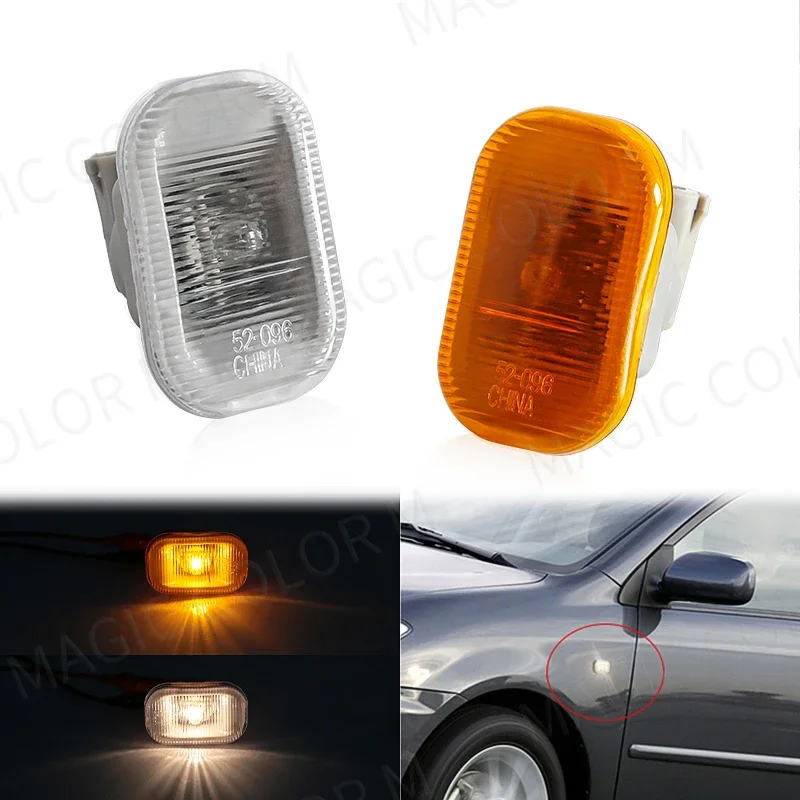 

Vgetting Car Turn Signal Lamp For TOYOTA Corolla 2004 2005 2006 Vios Axp4 Scp4 2002 2005 2006 Car Front Bumper Side Marker 12V