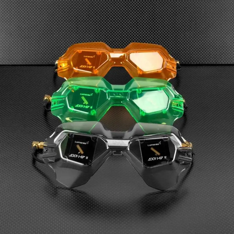 Lumenier AXII HD 2 Patch Visor 5.8 جيجا هرتز 8.4dBi مع AXII HD 2 Stubby LHCP هوائي كومبو مجموعة لـ Digital HD FPV RP-SMA