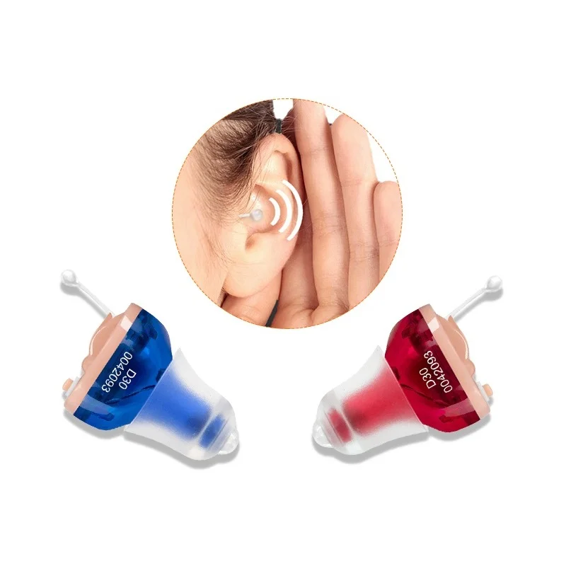 SE81 CIC Digital Mini Hearing Aids for Deafness 10 Channel  Battery Sound Amplifier Extra Long Working Time