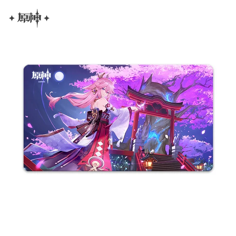 Sunsyea Official Genshin Impact Merch From miHoYo Mouse Pad Raiden Shogun Yae Miko Ganyu Shenhe Yelan Xiao Zhongli Venti