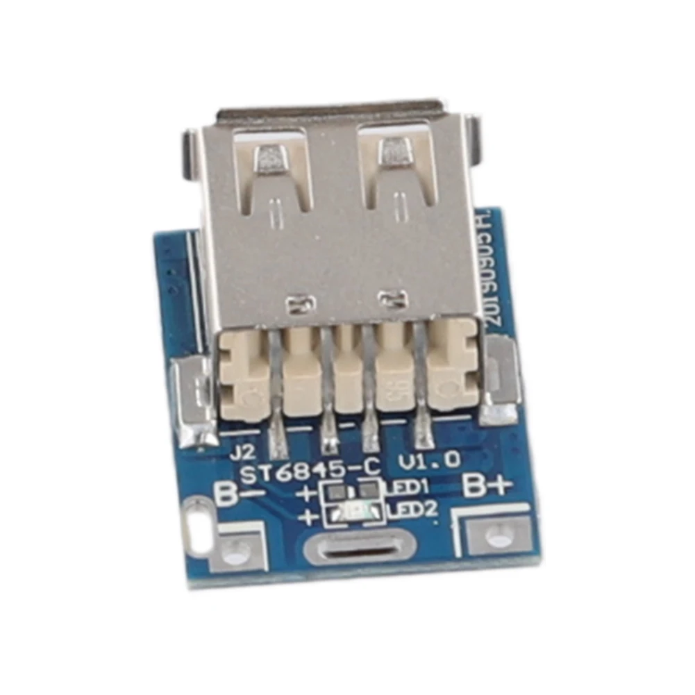 134N3P Charge-Discharge Integrated Module High-Precision Lithium Battery Li-ion Charger Board 5V1A LED Display USB & Micro Port