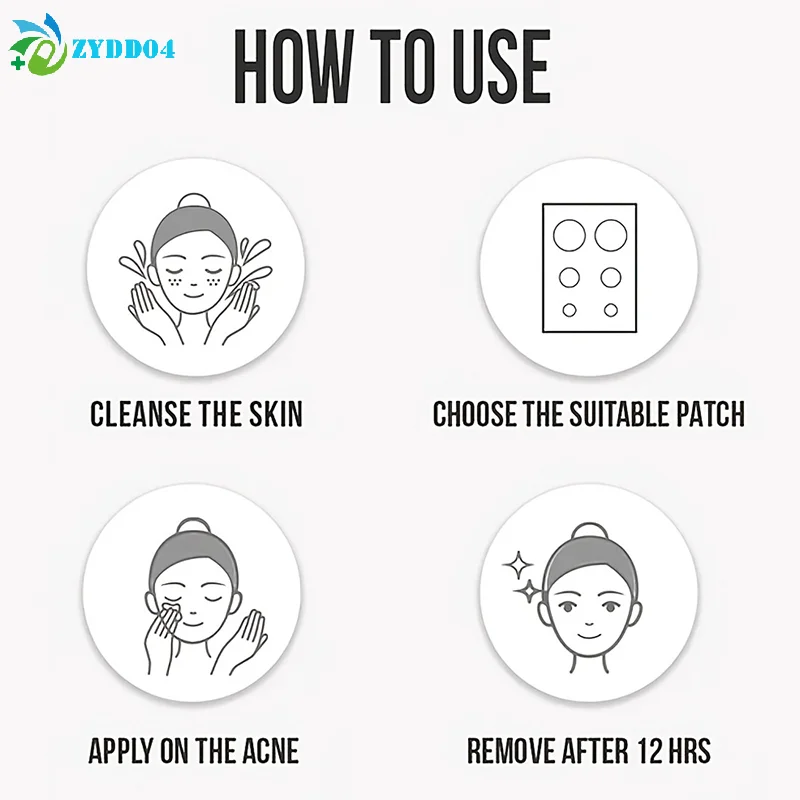 ● 360 pz Bocca Blister Patch Mal di Freddo Labbro Blister Patch Freddo Mal di Guarigione Idrocolloide Cura Delle Labbra Adesivi Bocca Blister Patch