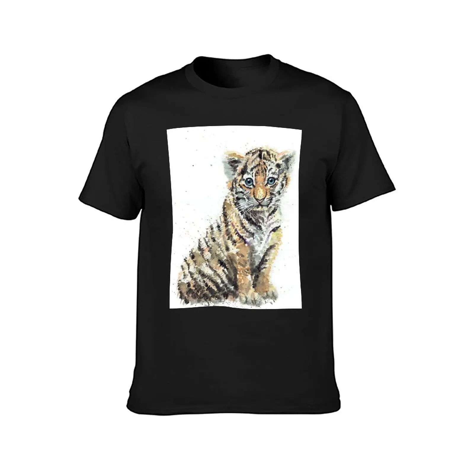 Tiger T-Shirt customs design your own anime clothes blanks funny t shirts for men