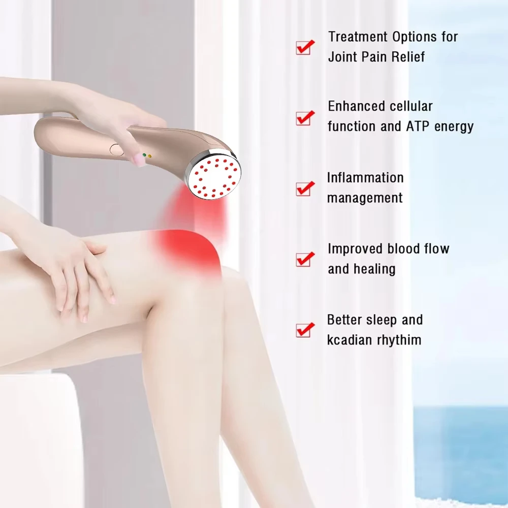 

Прибор для терапии красным светом 650 и 850 нм, низкотемпературное лазерное терапевтическое оборудование, оборудование для лечения ран при артрите