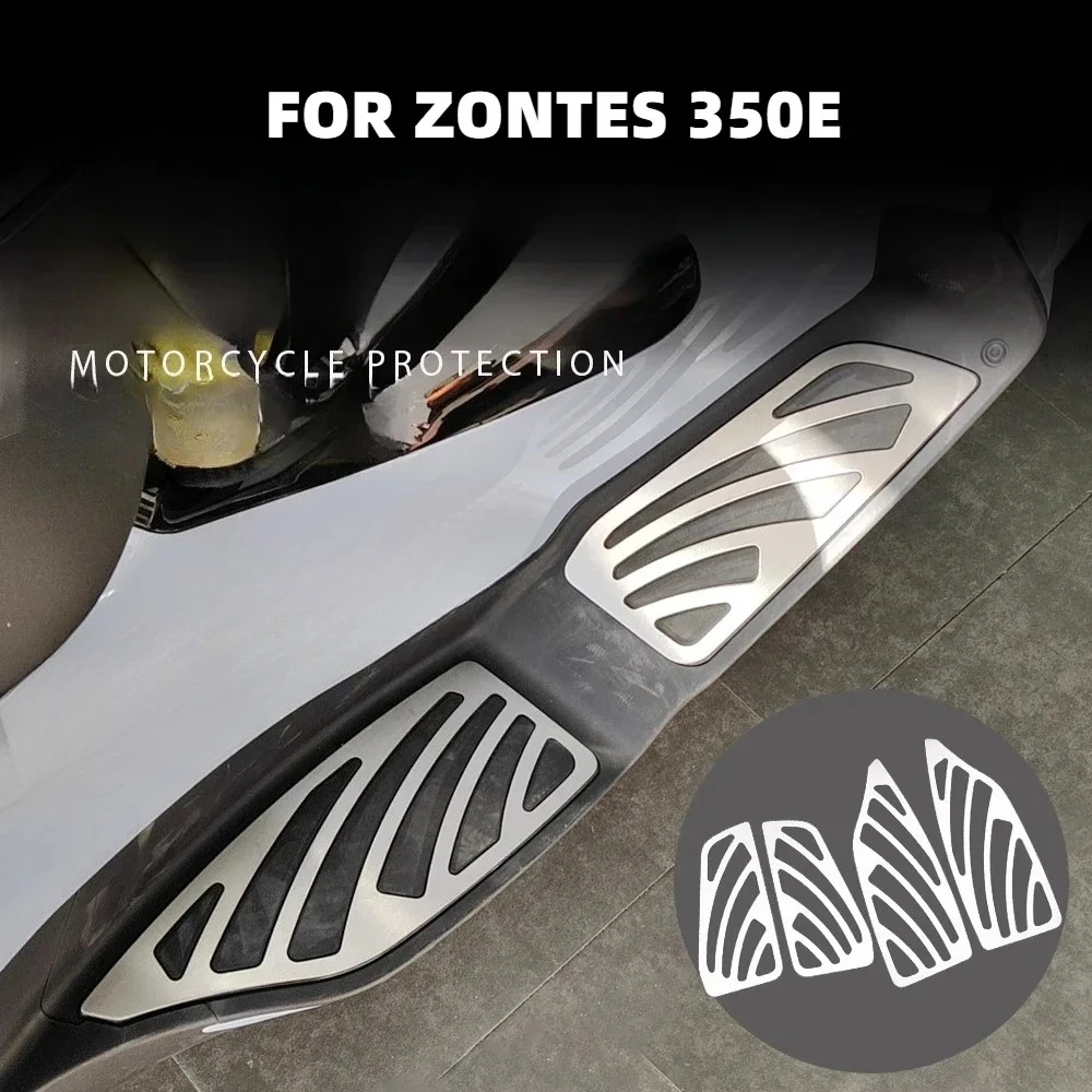 

New For Zontes E350 Motorcycle Accessories Foot Peg Rest Pedal Footrest Front Rear Foot Pedal For ZONTES 350E E350 350 E ZT350E