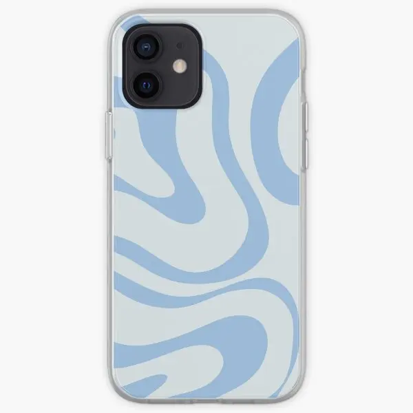 Retro Modern Liquid Swirl Abstract Patte  Phone Case Customizable for iPhone X XS XR Max 11 12 13 14 Pro Max Mini 6 6S 7 8 Plus