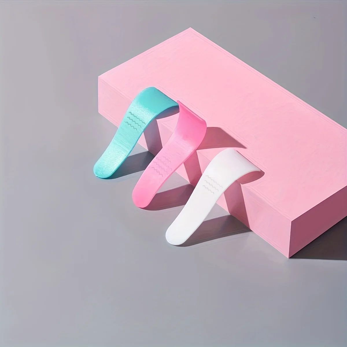 Портативная лопатка для удаления волос из 3 предметов — антипригарный, многоразовый инструмент для удаления волос на теле, случайный цвет