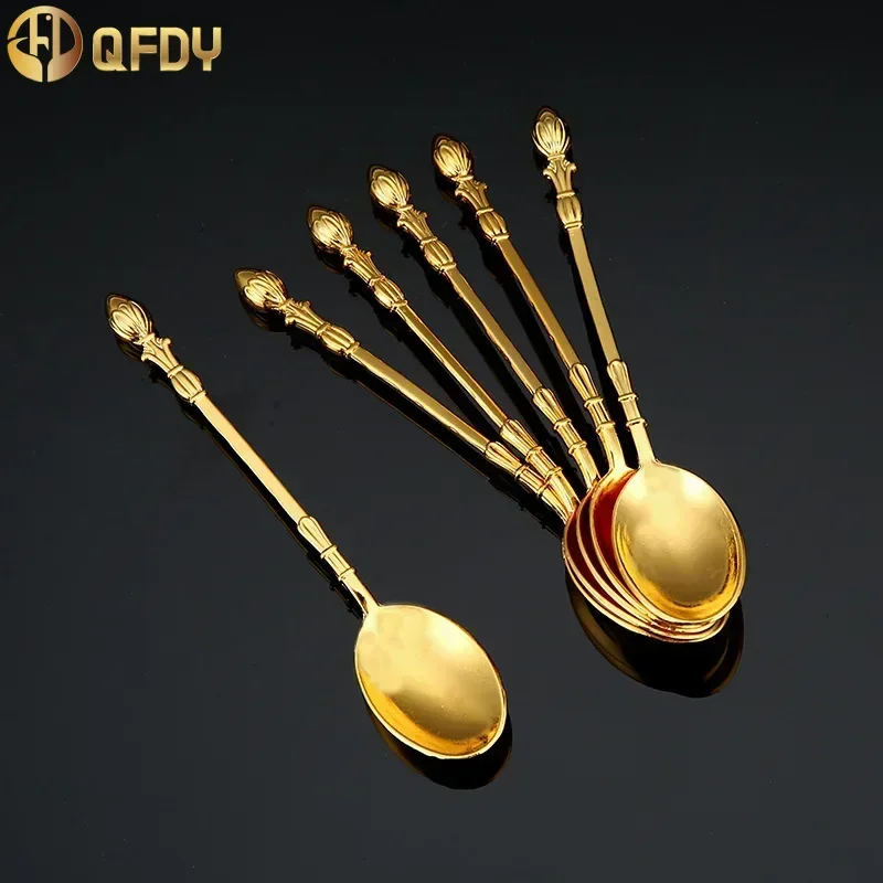 Cake fork,Fruit Fork Set, Coffee spoon,Dessert fork ,Zinc Alloy Cute Household Fruit Sticker European Fork Swan Seat Tableware