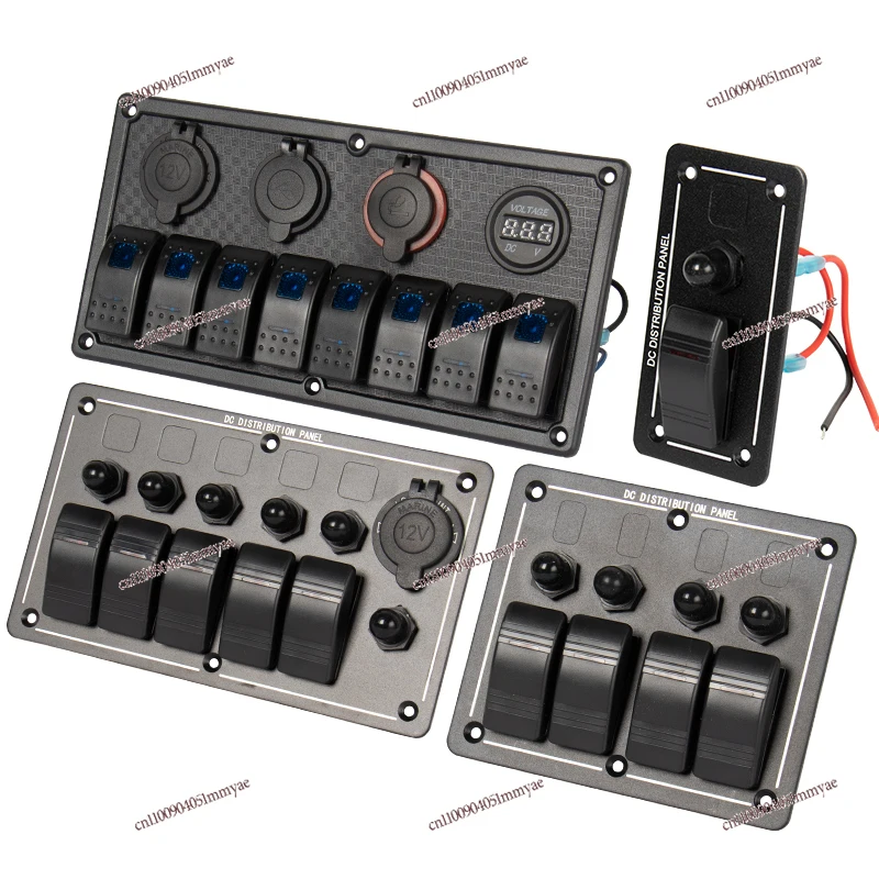 

Marine Switch Panel Speedboat Waterproof Rocker Controller Accessories