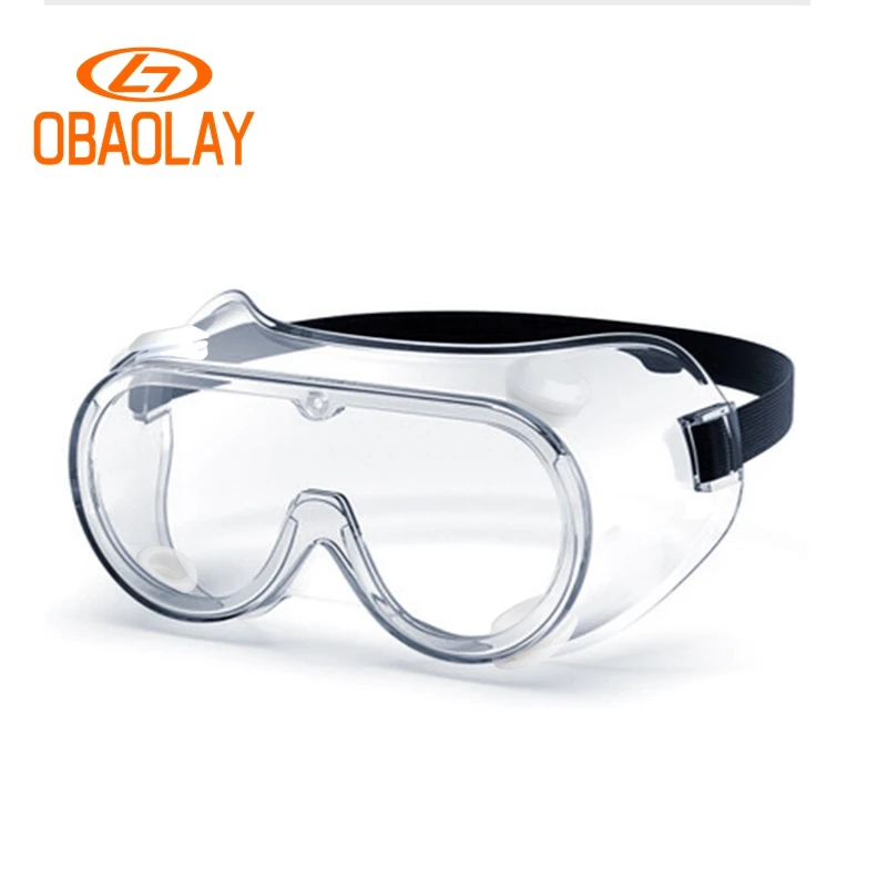 

OBAOLAY In Stock Now CE ANSI Z87.1 Safety Goggles Anti-fog Safety Glasses Protective Eyewear