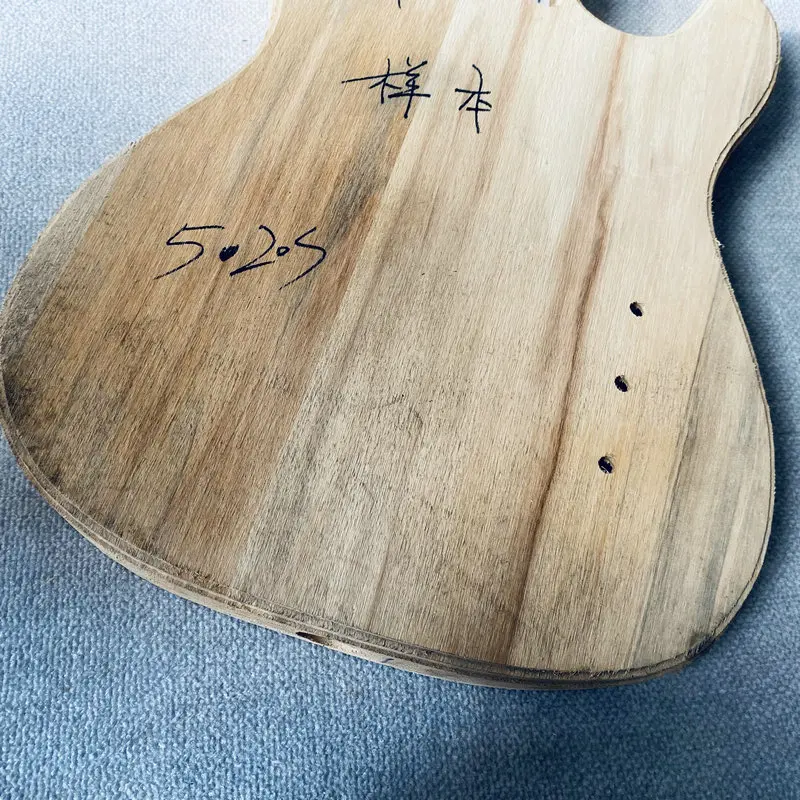 HB881 materia prima Silent TL corpo della chitarra elettrica legno massello non finito senza vernici mano destra fai da te sostituire parti sporche e danni