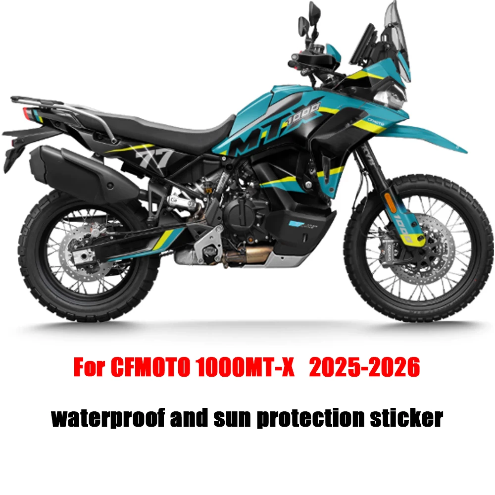 For CFMOTO 1000MT-X Motorcycle waterproof and sun protection sticker New motorcycle models 1000mt-x Whole car print sticke