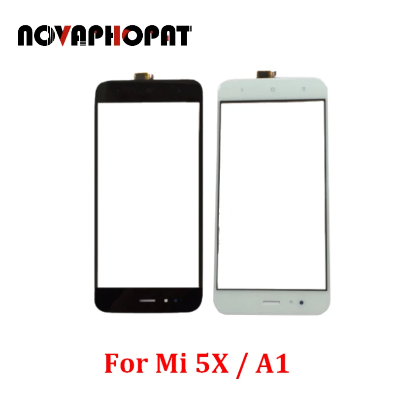 Novaphop – capteur tactile noir/blanc/doré, avec suivi, pour Xiaomi Mi A1 MiA1 5X Mi5X