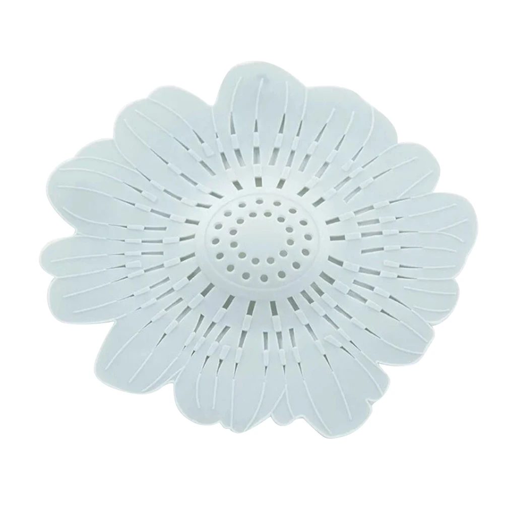 

Silicone Sink Strainer Kitchen Filter Hair Catcher Anti-Clogging Drain Hole Strainer For Bathroom Heat Resistant 50℃