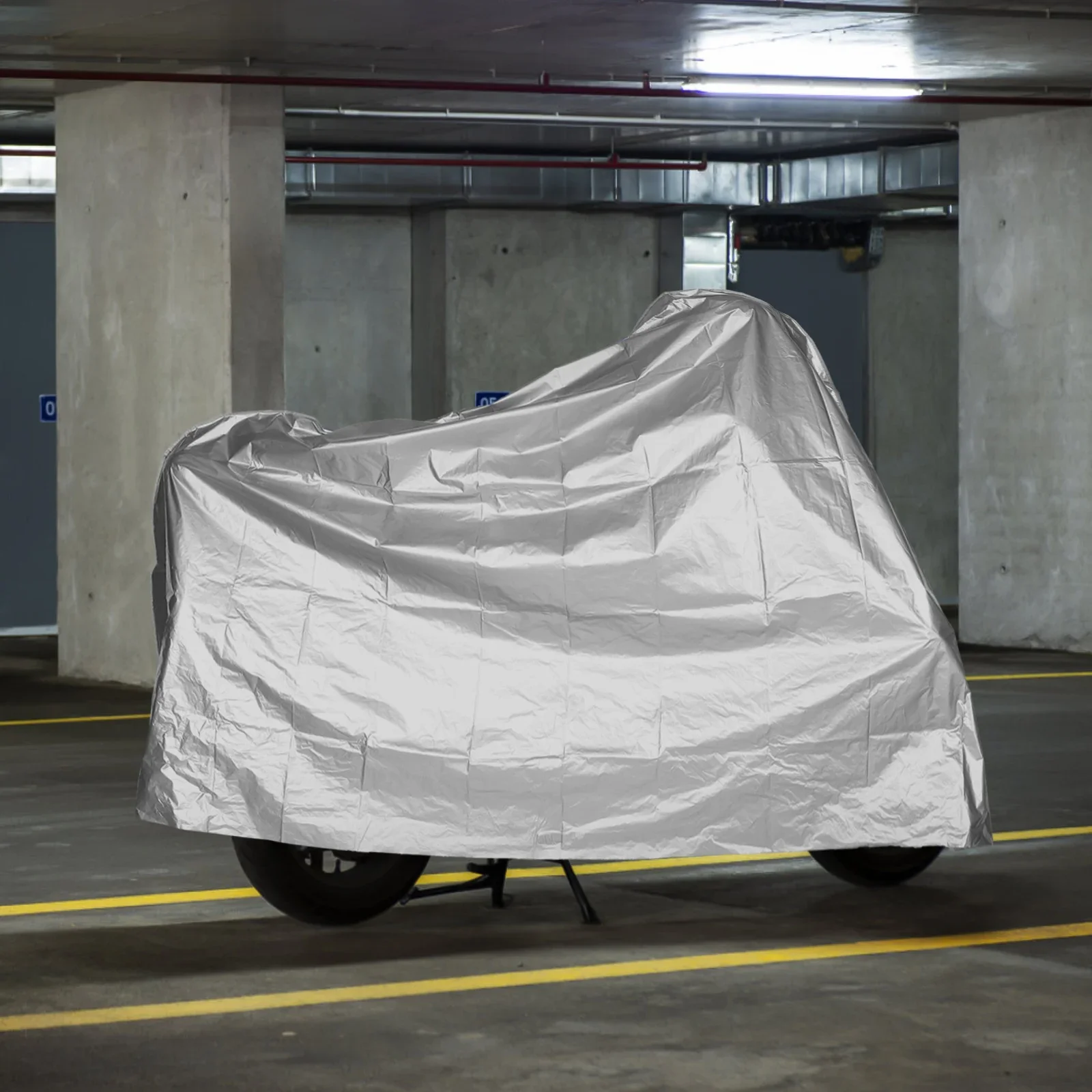 

Мотоциклетный защитный чехол для улицы и помещения, водонепроницаемый велосипедный скутер, уличный чехол от дождя, пыли, УФ-защита от солнца, мотоцикл