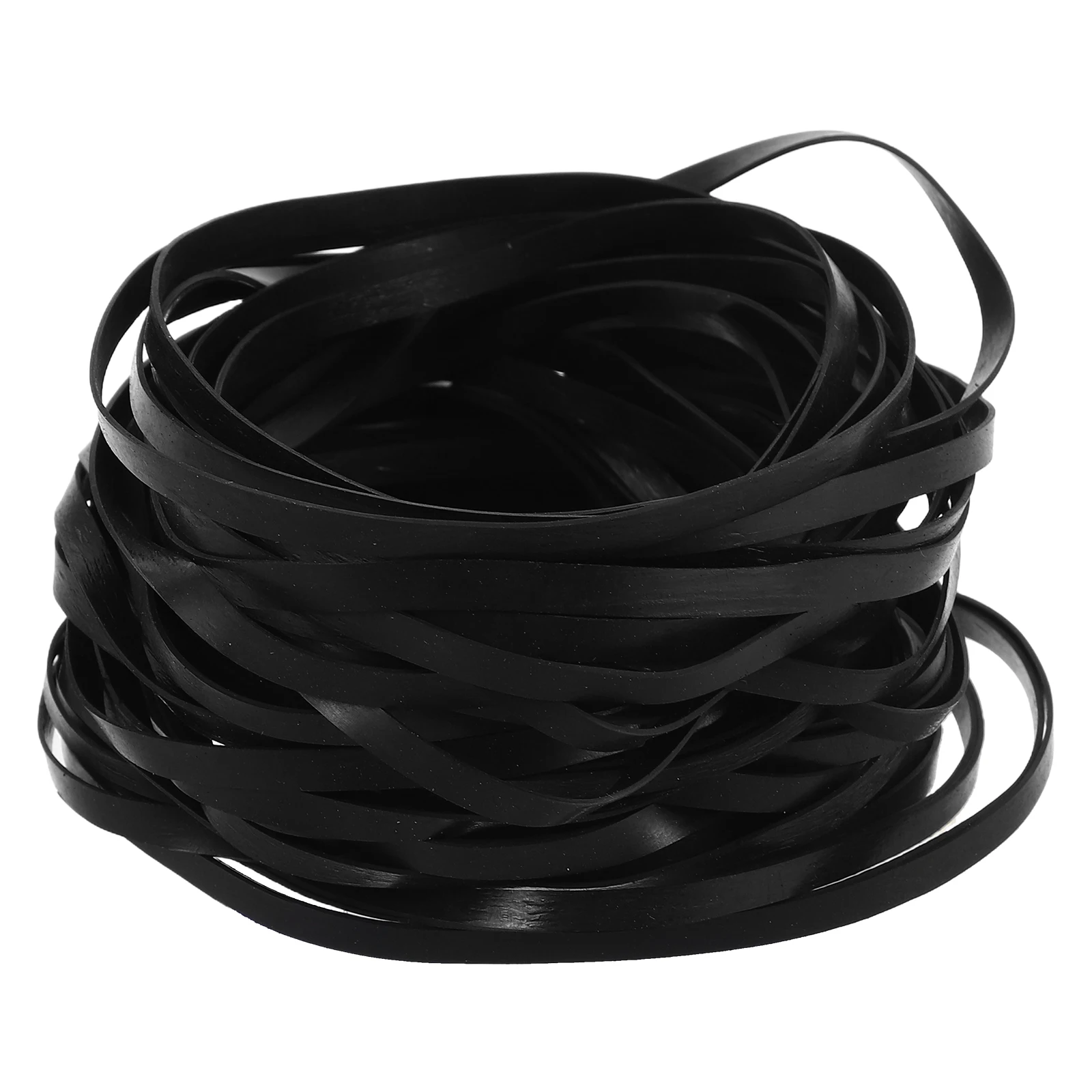 

50Pcs Rubber Cassette Repair Belts Mixed Sizes for Tape Recorder Maintenance Cassette Drive Belt Replacement Kit