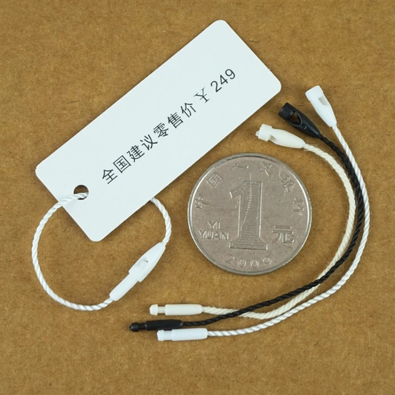 1000Pcs Natural Cotton Small Strings 20cm Bag Cords for Tag DIY Clothing Accessories Swing Tag Ropes DIY Apparel Sewing Supplies
