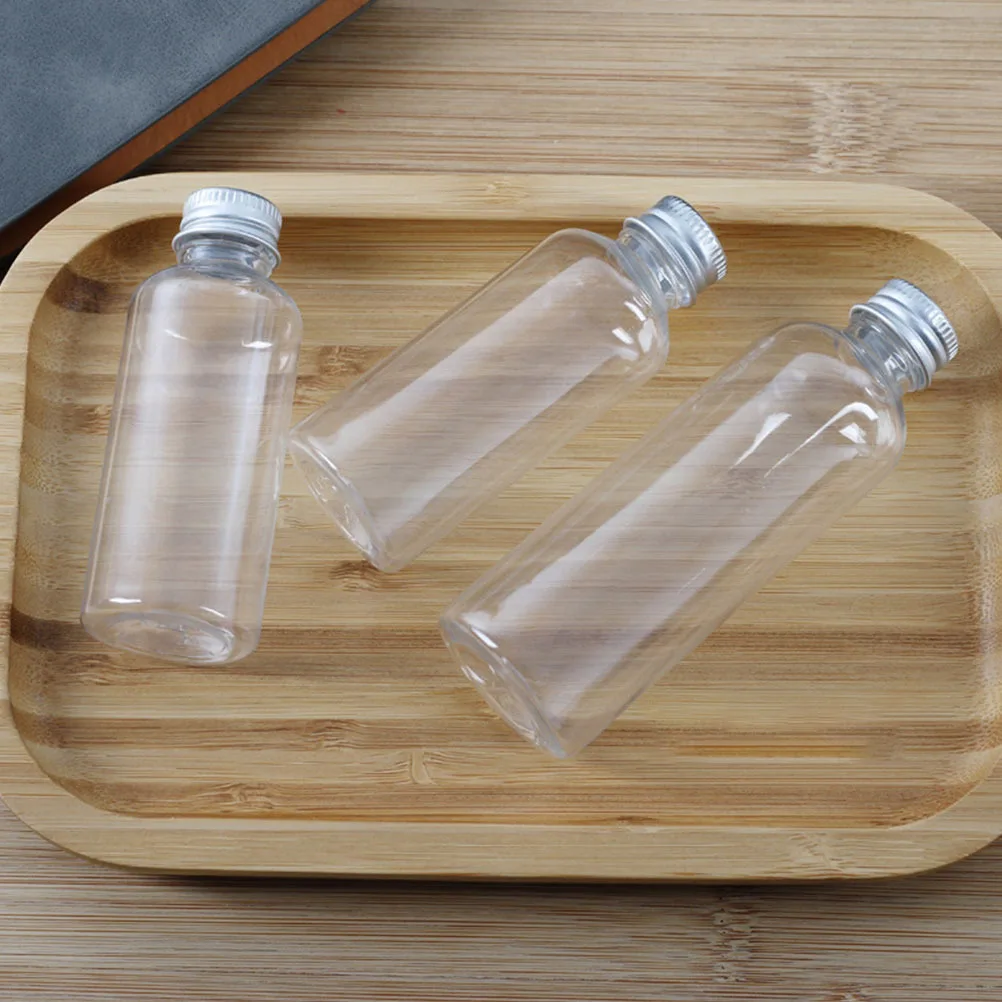 22Pcs Transparent Sub Packing Bottle Set Reusable Travel Containers for Shampoo Lotion Serum Compact Lightweight