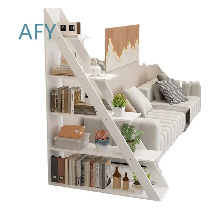 Simple Modern Floor-to-Ceiling Bookshelf for Living Room for TV Stand for Bookcase for Display Shelf for Room Divider for
