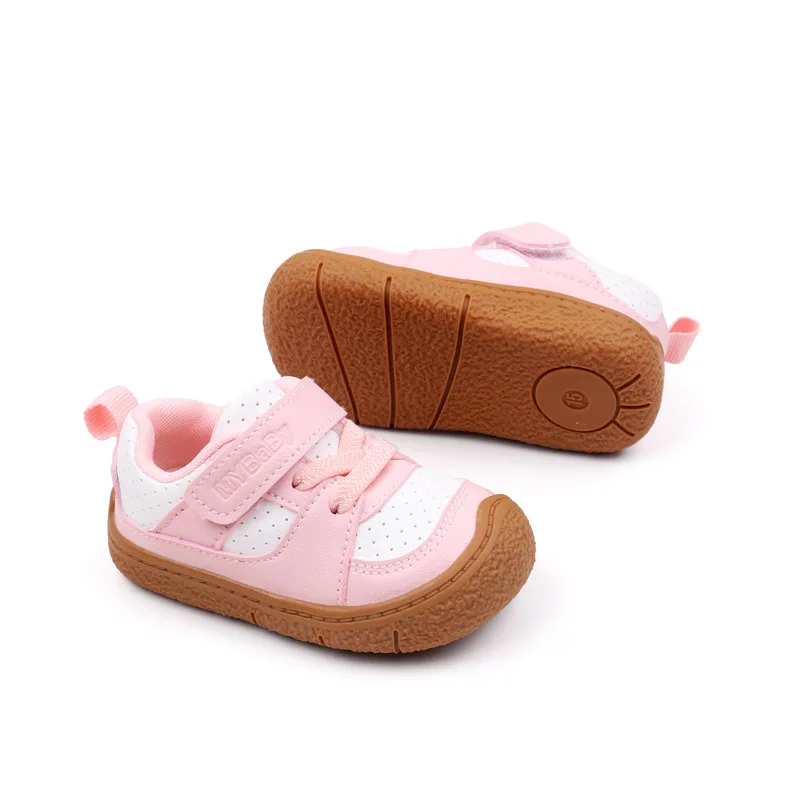 Spring and autumn new children's board 1-2 years old baby breathable non-slip toddler trendy versatile functional shoes