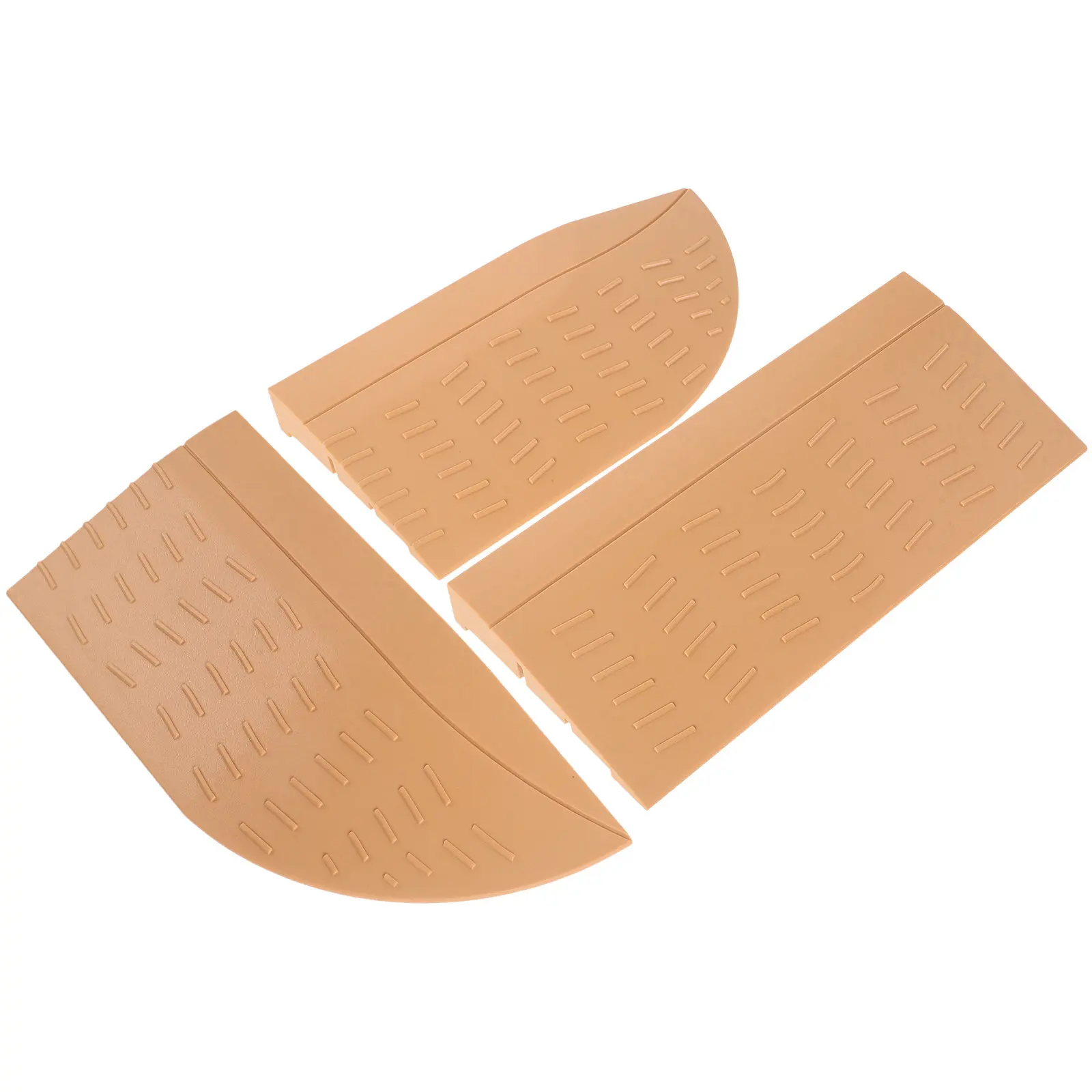 

Комплект резиновых пандусов для порогов: для роботов-пылесосов, инвалидных колясок, домашних дверных проемов, портативных роботов-уборщиков, переходных пандусов для ступенек