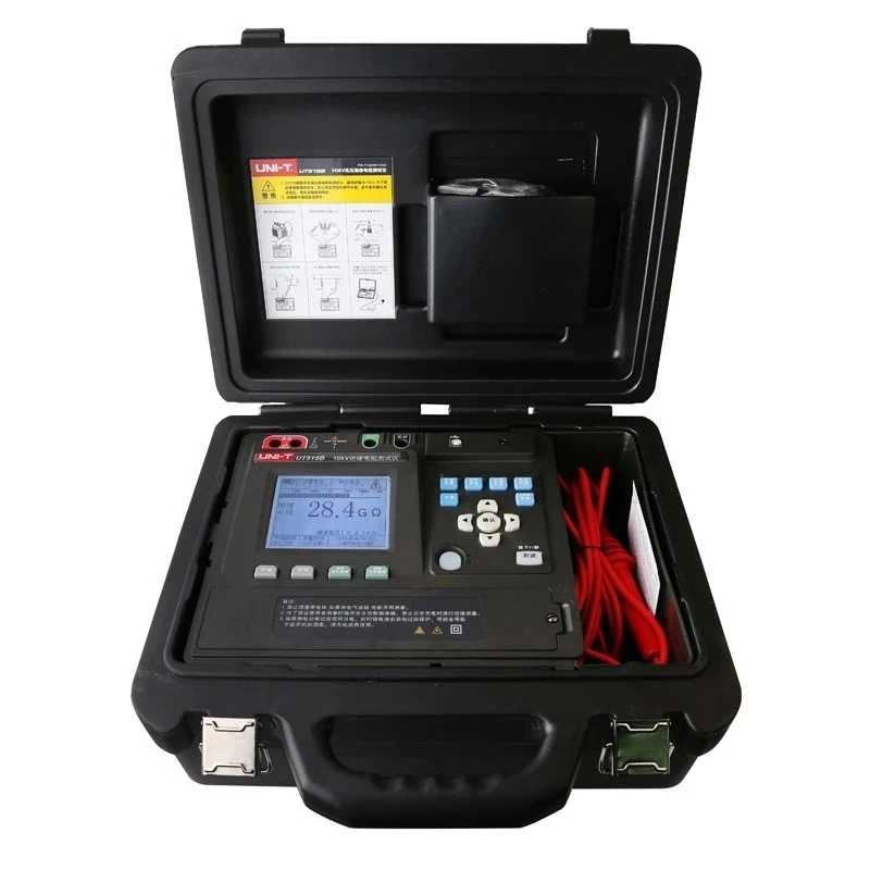 Insulation Resistance Tester Industrial Grade High Voltage Digital Megohmmeter Voltmeter Insulation Earth Resistance