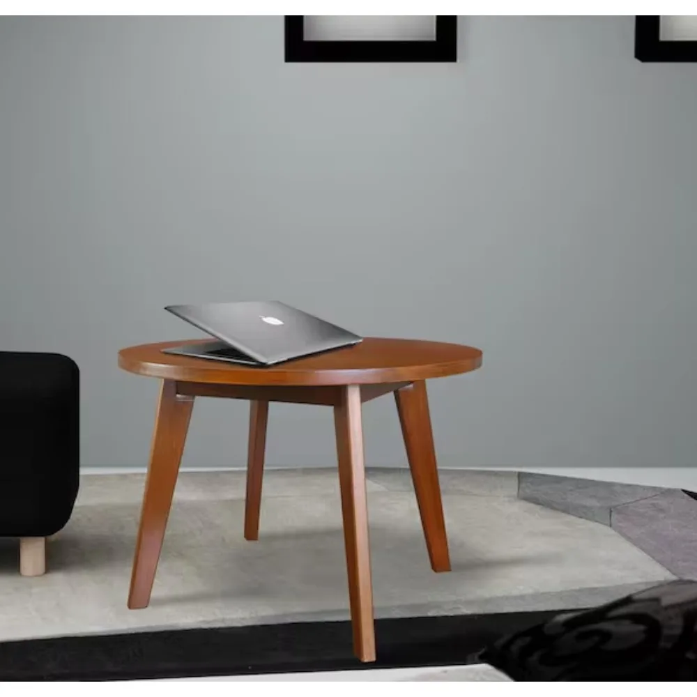 

Genuine 24 in. Round Hardwood Coffee Table. coffee table for living room