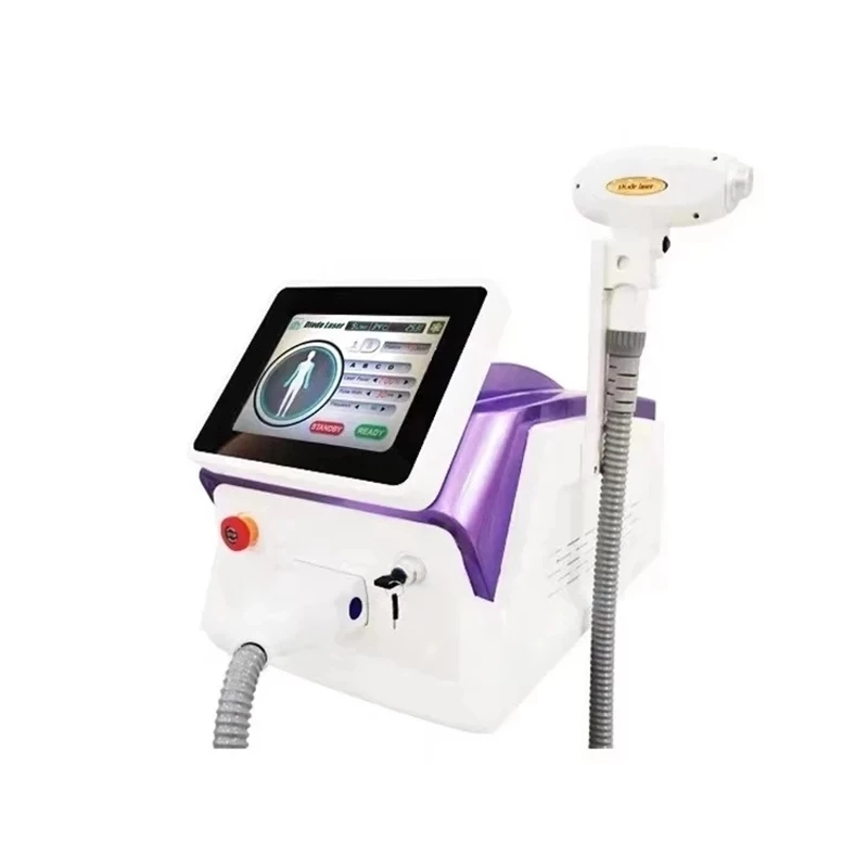 Diode Laser Permanent Hair Removal Machine Three Wavelengths Device Skin Whitening Rejuvenation Tightening for All Skin Tones