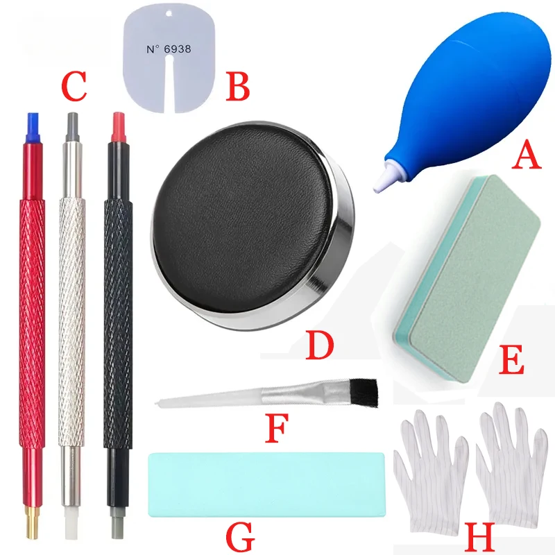 1/2/5/10Pcs Watch Dust Air Blower Pump Rubber Cleaning Wristwatch Parts  Brush Tool Cleaning Suit Watch Repair Kit Antistatic