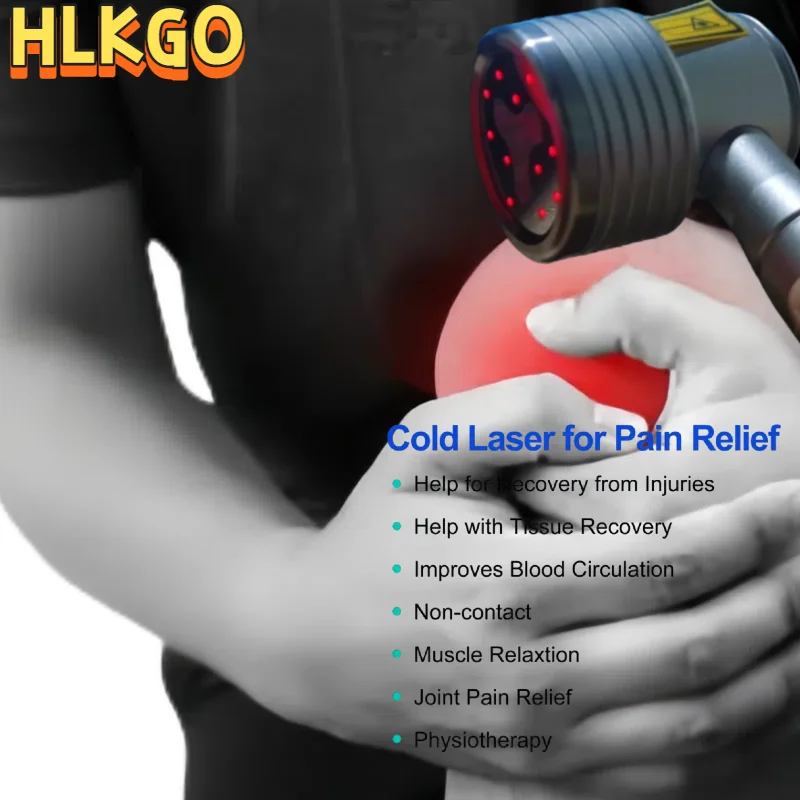 

Professional 1055mW Portable Cold Laser Therapy Device 808nm 650nm - Medical Physiotherapy Machine for Chronic Neuropathy