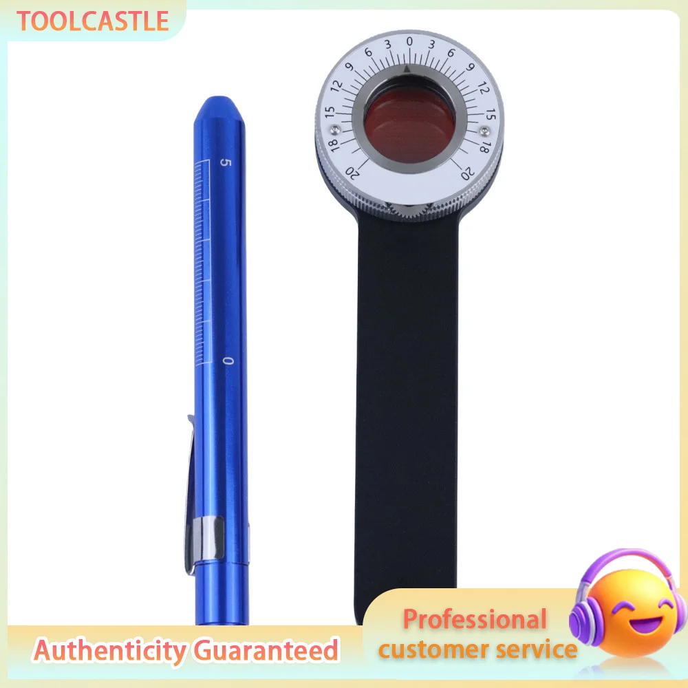A58Z Prism Diopter Latent Strabismus Test Tool Measuring Instrument Eye Care Optometry Equipment Vision Testing Device