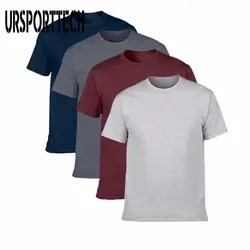 4pcs/Lot Hot Sale Classic Men's T-Shirt Short Sleeve O Neck Oversized Cotton T Shirt Men Clothing Tee Shirt Homme Plus Size 3XL