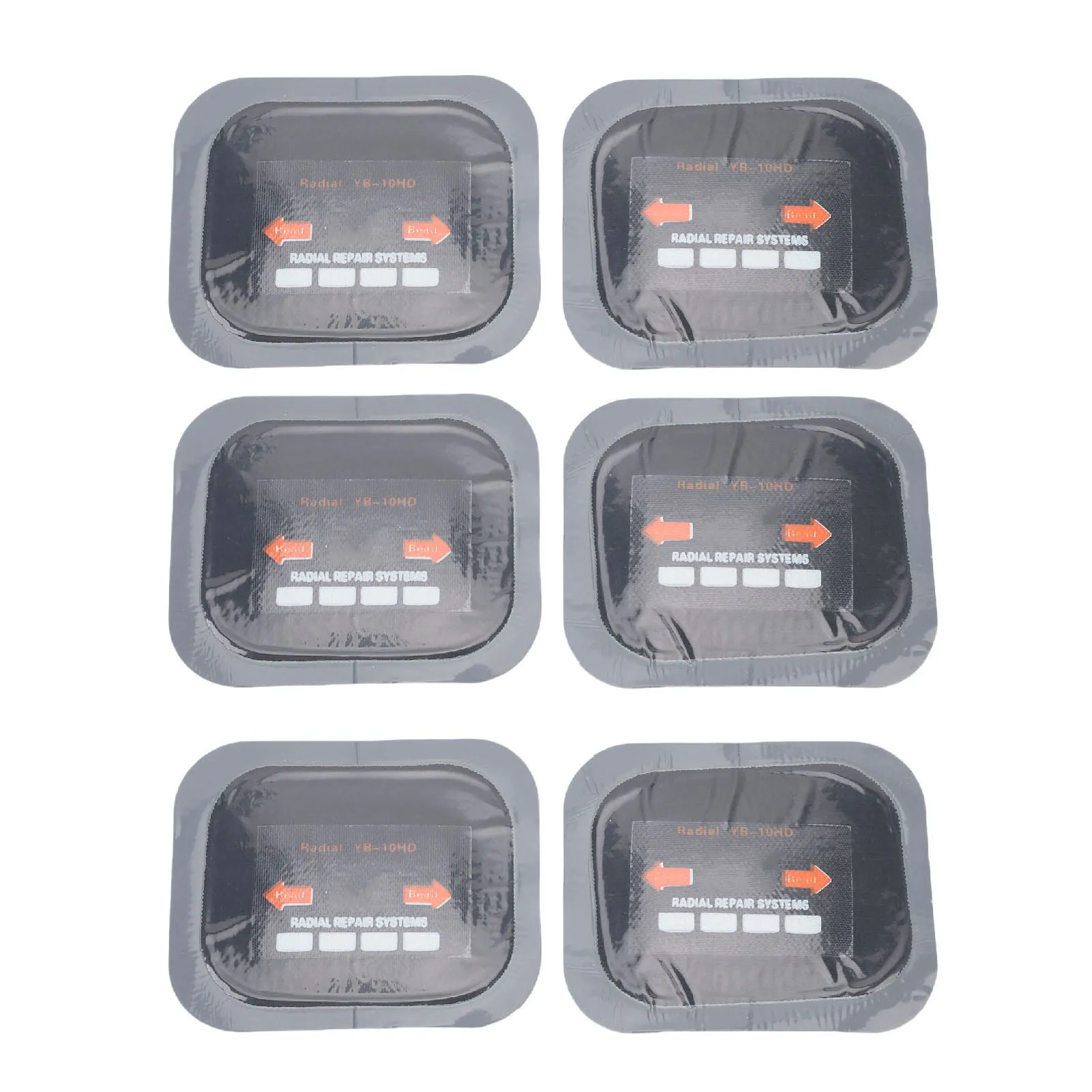 

40Pcs Radial Tire Repair Patches 65x80mm Universal Rubber Tire Patch Kit for Cars Motorcycles Trucks Car Tire Patches new