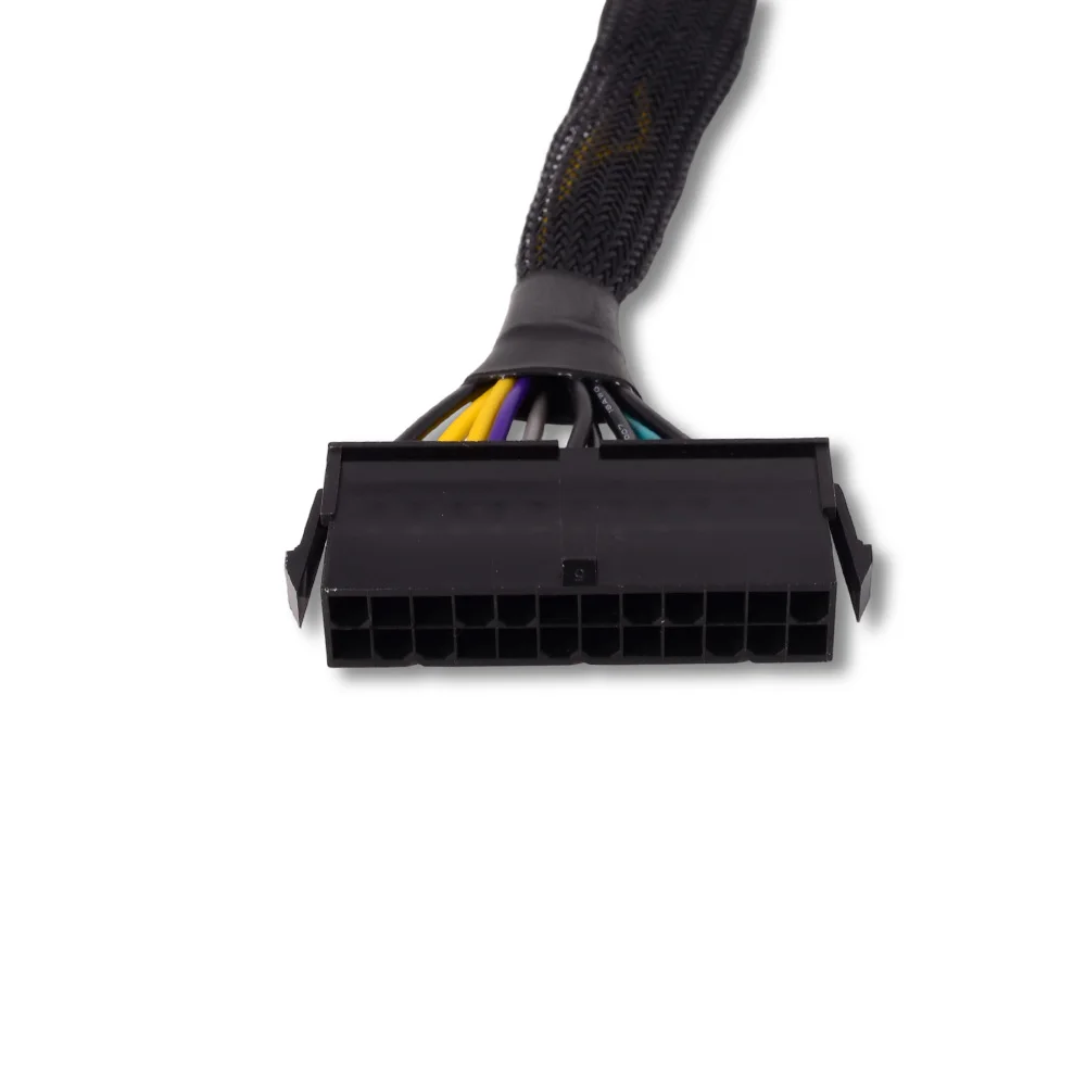 Kabel adapterowy 30 cm 24 na 16 Plus, odpowiedni do zasilacza ATX Plus w urządzeniach Fujitsu Siemens, kabel niestandardowy.