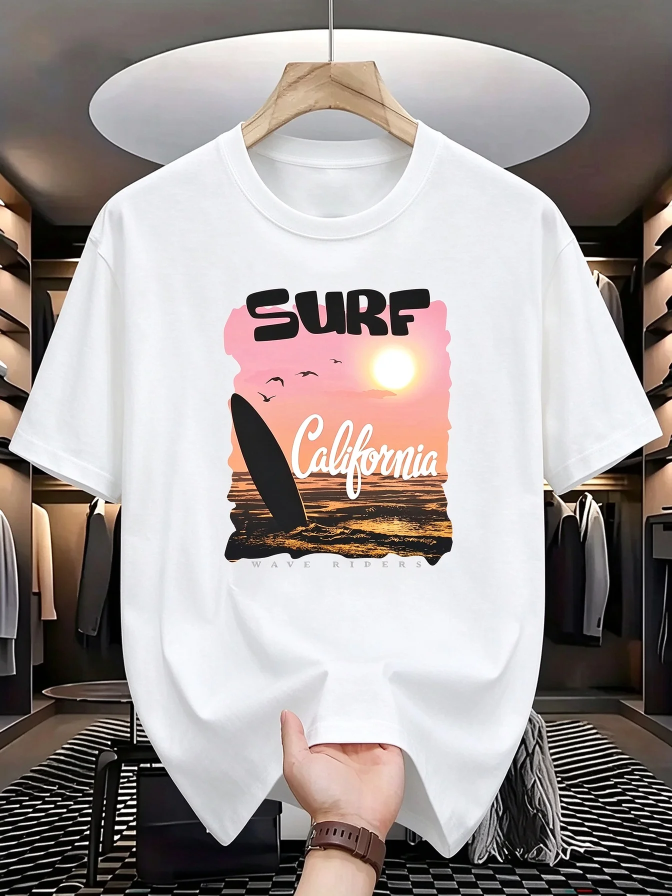 Men's  T-Shirt Short Sleeve 