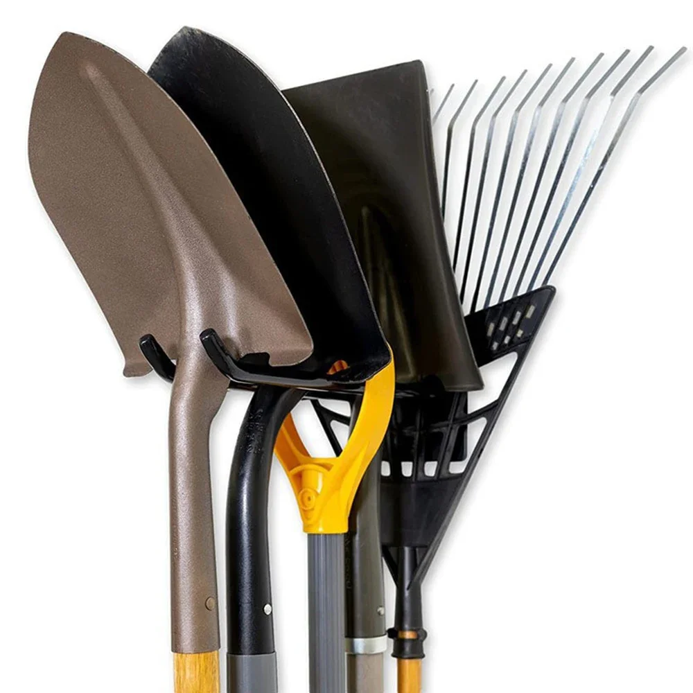 Système de stockage d'outils crochets support mural rangement de Garage multi-usages organisateur d'outils de jardin pour entrepôt crochet mural de Garage