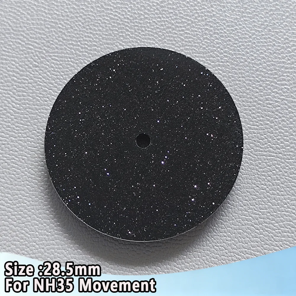 NH35 Dial 28.5mm Dial High Quality Malachite Sandstone Dial NH35 Starry Sky Watch Dial Can Support DIY Dial Customization Logo