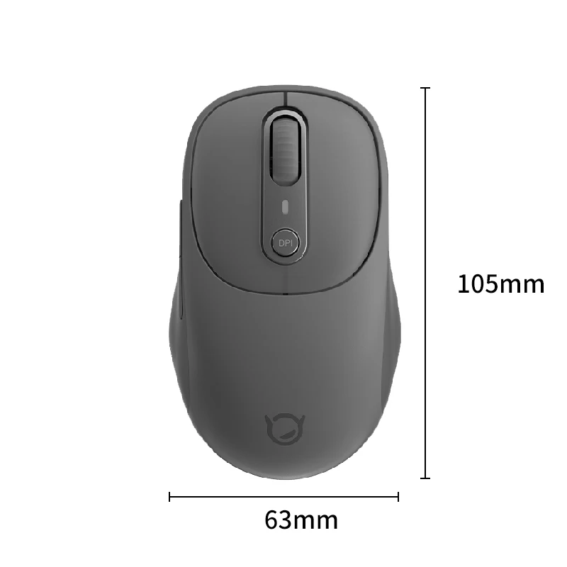 Mouse Lenovo Xiaoxin Bluetooth Wireless Mouse M3 Twilight Gray Light Sound Three Bluetooth Office Mouse