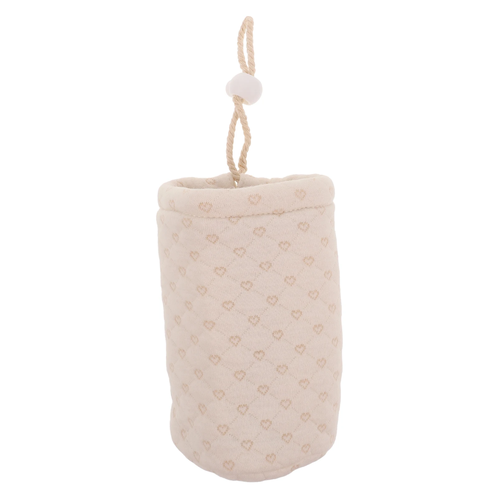 

Insulation Cover Baby Bottles Sleeve Thick Sherpa Fleece Portable Glass Protector Bag Durable Reinforced Bottom