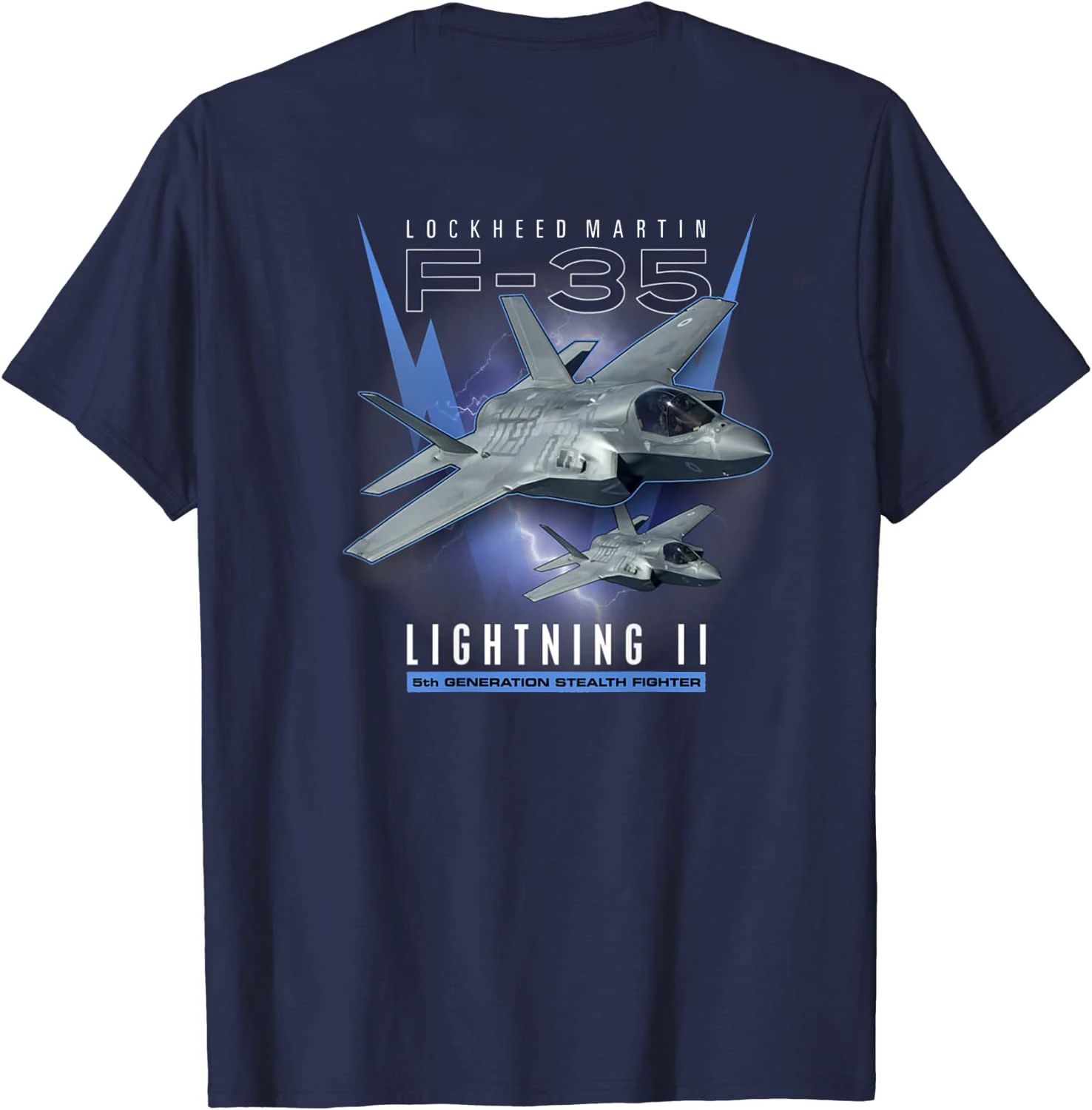 US Air Force F-35 Lightning II 5th Gen Stealth Fighter T-Shirt 100% Cotton O-Neck Short Sleeve Casual Mens T-shirt Size S-3XL